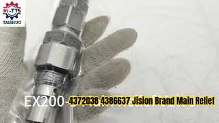 4372038 4386637 Jision صمام أمان الإغاثة الرئيسي للعلامة التجارية EX200-5 EX300 DH225 DH300