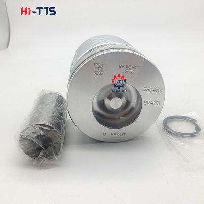أجزاء المحرك 4BT 4D102 6D102 6BT STD مجموعة البستون 6738-31-2110 6738-31-2111 3957795