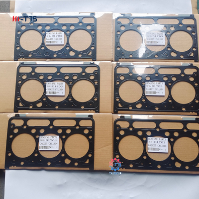 ربط رأس الاسطوانة D1703 المعدن 1G750-03312 لأجزاء المحرك ربط رأس الاسطوانة