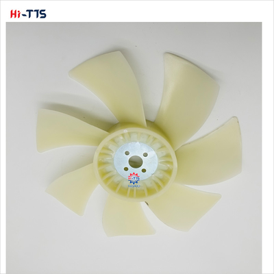ZAX50 4 فتحات 7 أوراق شفرة مروحة لجزء احتياطي للمحرك