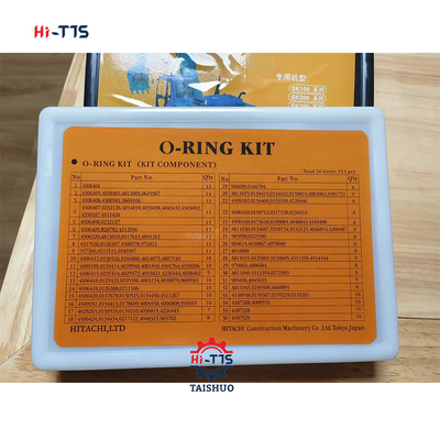 حفرة O-Ring Box 36 Items 353pcs حفرة لـ Hitachi O-Ring Kit