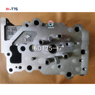 6156-11-1100 6156-11-1101 6156-11-1102 رأس الاسطوانة لمحرك الديزل 6D125 PC400-7 6D125-7