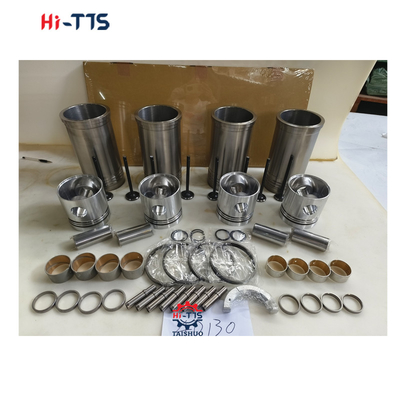 قطاعات إصلاح محرك الحفر الجرار 4D130 حزمة طلاء الأسطوانة 6114-31-2111 البستون 6114-30-2303 الحلقة