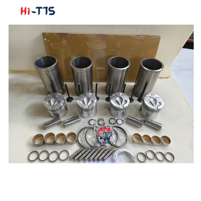 قطاعات إصلاح محرك الحفر الجرار 4D130 حزمة طلاء الأسطوانة 6114-31-2111 البستون 6114-30-2303 الحلقة