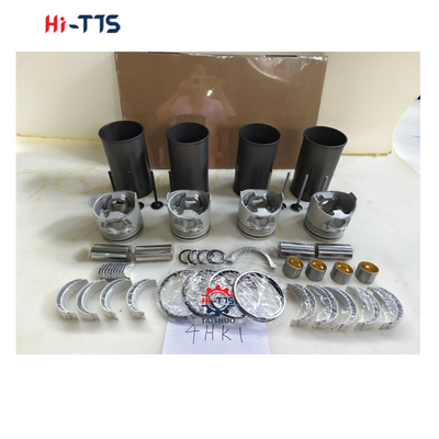 4HK1 مجموعة محركات للـ EX200-3 EX210-3 EX240-3 محفر محفر ، المكبس ، الحلقة ، الصمامات ، الغلاف ، مجموعة غسيل كاملة
