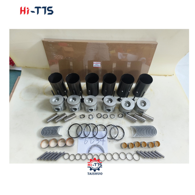 6D34T مجموعة طلاء الأسطوانات ME999711 ME99240 ME012900 قطاعات إصلاح محركات الجرارات الحفارة