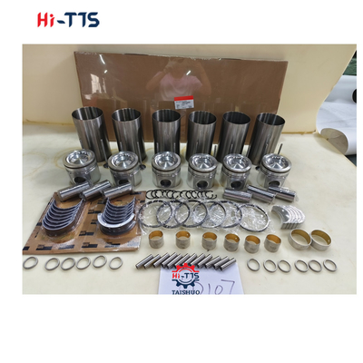 6D107مجموعة طلاء الأسطوانات 4934860 4955251 3904167مجموعات إعادة بناء المحرك لأجزاء محركات الديزل