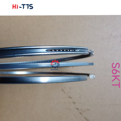 5I-7538 178-6543 102 * 3K2 + 2K2 + 4mm مجموعة حلقات البستون مناسبة لأجزاء محركات الديزل S6KT