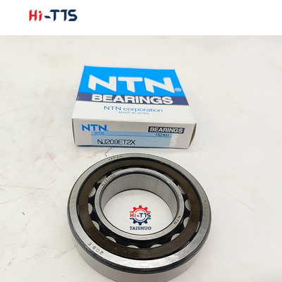 محامل ألومنيوم أسطواني NJ209E / NJ209 45x85x19mm للتطبيقات الثقيلة