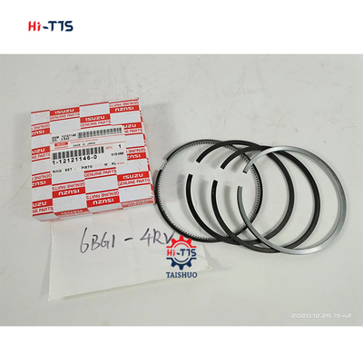 Excavator Engine Piston Ring 6BG1 6BG1T 4RV 1-12121146-0 121211460