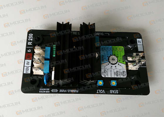 سعر جيد R250 فرش المولد الجهد المنظم AVR ، 1 المرحلة التلقائي تحكم الجهد 2 أسلاك الانترنت