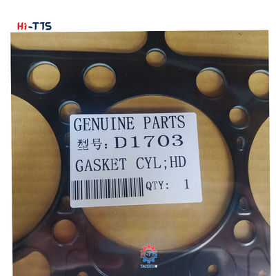 ربط رأس الاسطوانة D1703 المعدن 1G750-03312 لأجزاء المحرك ربط رأس الاسطوانة