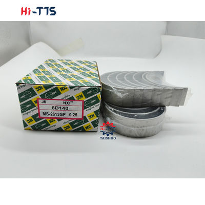 6D140+25 المحامل الرئيسية 6735-29-8110 مناسبة لأجزاء محرك كوماتسو