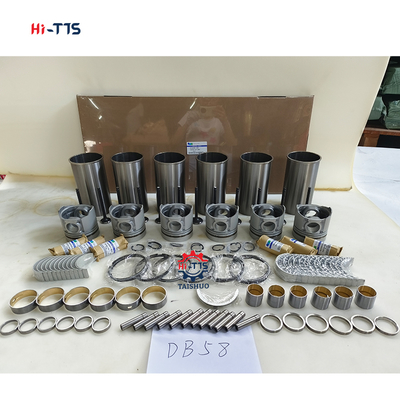 سعر جيد الحفرة DH220-7 المحرك DB58 مجموعة إصلاحات مجموعة طلاء البستنة 6 سل 65.02501-0416 الانترنت
