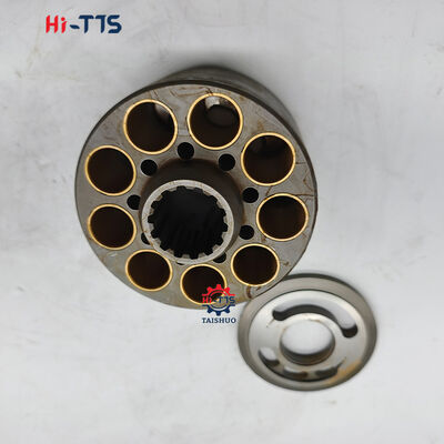 سعر جيد 29618 132*99.5L K3V112DT H3V112 كتلة أسطوانة المضخة الهيدروليكية مع لوحة الصمام قطع غيار معدات الحفر والإنشاءات الانترنت