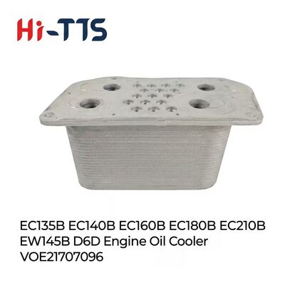 سعر جيد Engien D6D مبرد زيت المحرك VOE21707096 21707096 للحفارة EC135B EC140B EC160B EC180B EC210B الانترنت