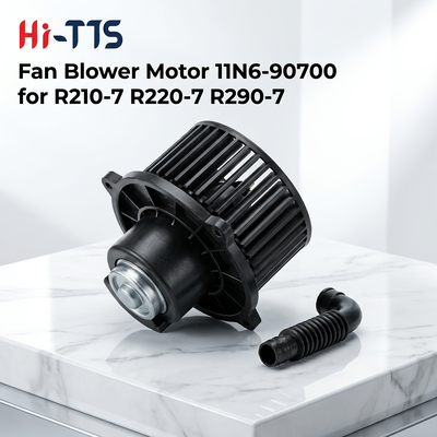 محرك مروحة الهواء 11N6-90700 لـ R210-7 R140-9 R160-9 R210-9 محرك الديزل حفرة قطاع الخيارات الثنائية قطع غيار آلات البناء
