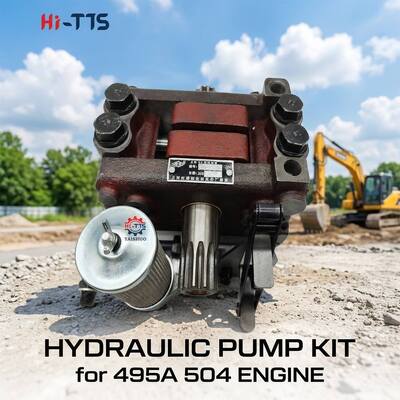 495 A 504 تجميع مضخة زيت هيدروليكية مصنعة بدقة CNC للجرار الديزل 495A 504 المصنع في شنغهاي جيانغسو